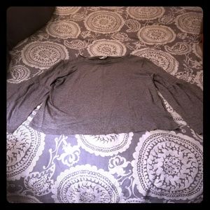 Women's Size LG Gray Sweater